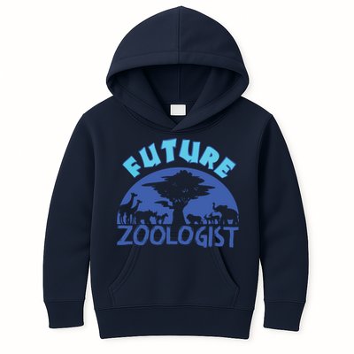 Future Zoologist Cute Zoology Students Funny Zoo Keeper Gift Kids Hoodie