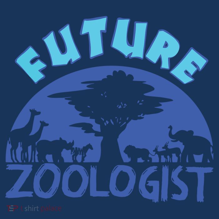 Future Zoologist Cute Zoology Students Funny Zoo Keeper Gift Kids T-Shirt