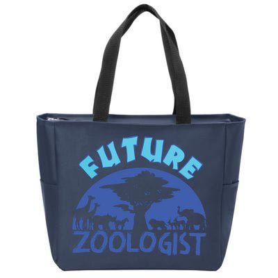 Future Zoologist Cute Zoology Students Funny Zoo Keeper Gift Zip Tote Bag