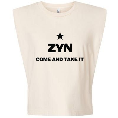 Federal Zyn Crackdown 2024 Zynsurrection Come And Take It Garment-Dyed Women's Muscle Tee