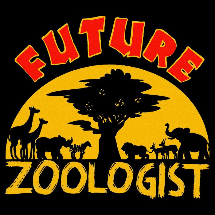 Future Zoologist Cute Zoology Students Funny Zoo Keeper Gift Cooling Performance Crew T-Shirt