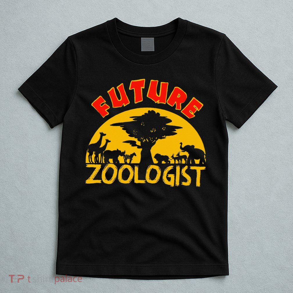Future Zoologist Cute Zoology Students Funny Zoo Keeper Gift T-Shirt