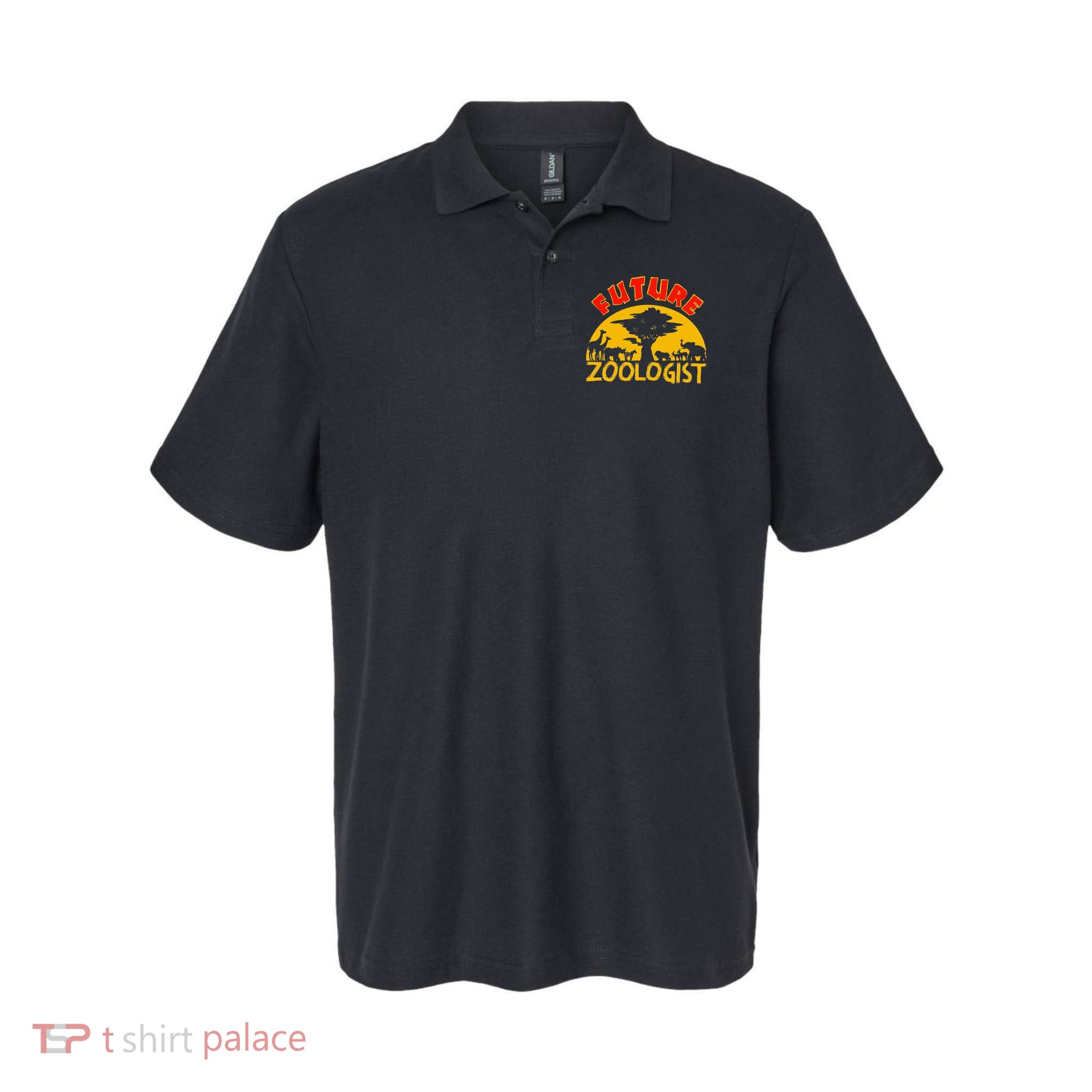 Future Zoologist Cute Zoology Students Funny Zoo Keeper Gift Polo