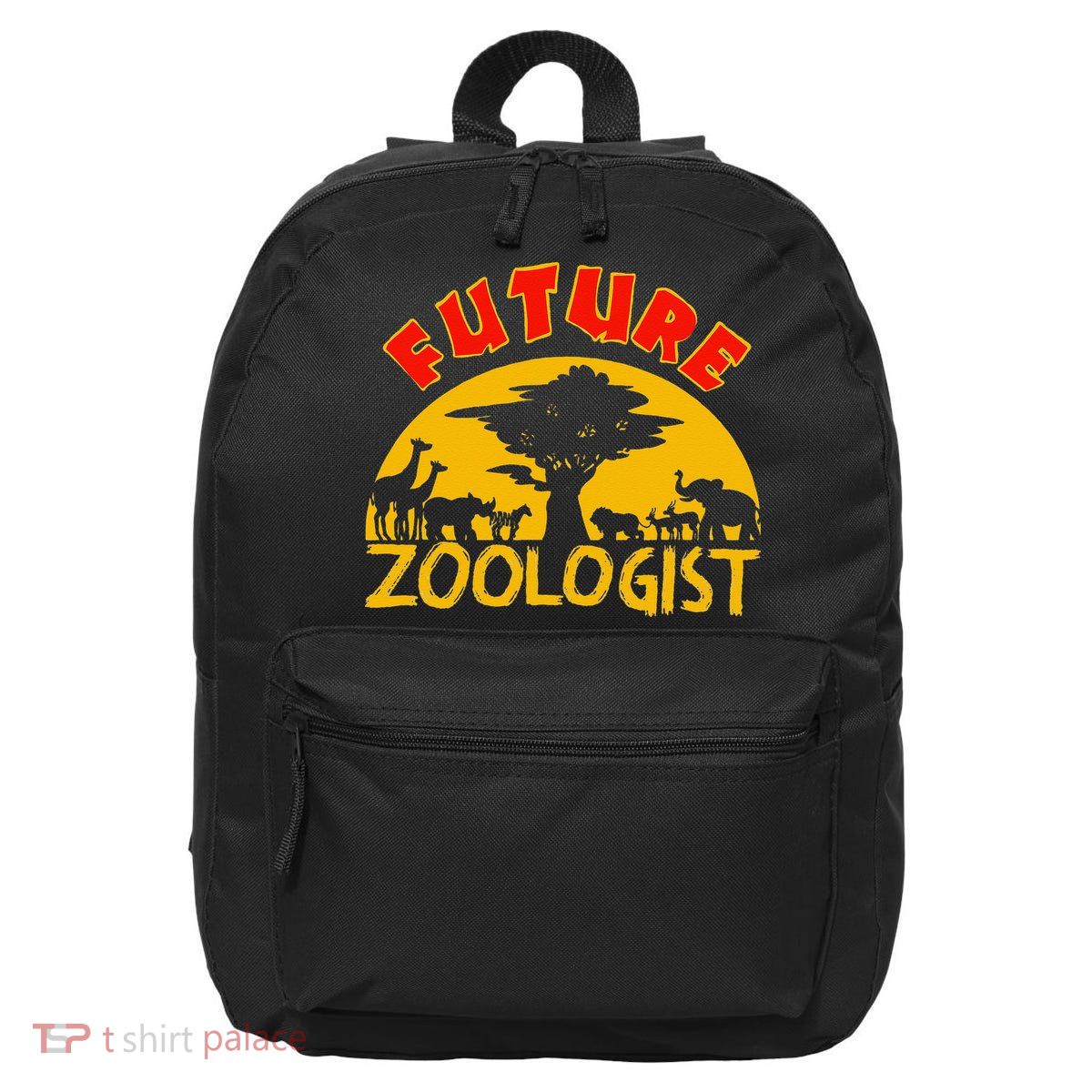 Future Zoologist Cute Zoology Students Funny Zoo Keeper Gift 16 in Basic Backpack