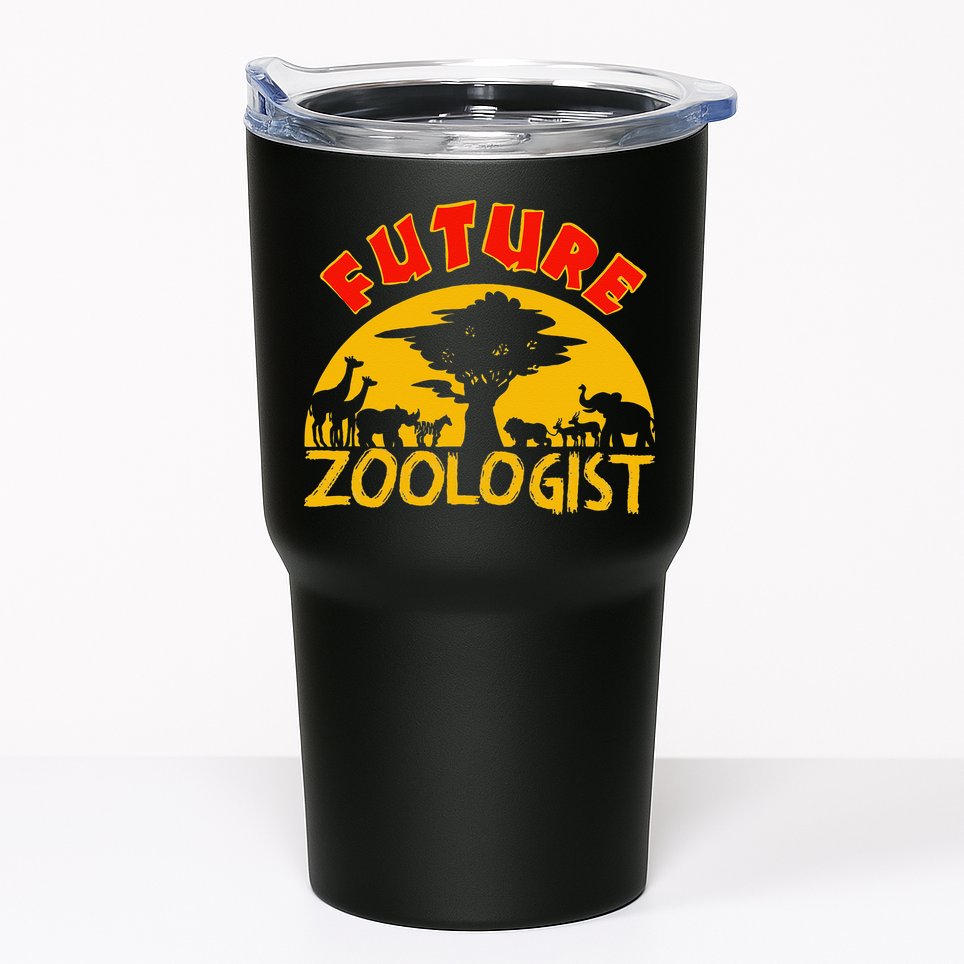 Future Zoologist Cute Zoology Students Funny Zoo Keeper Gift Tumbler
