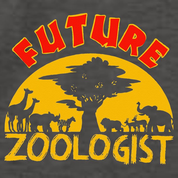 Future Zoologist Cute Zoology Students Funny Zoo Keeper Gift Vector Backpack