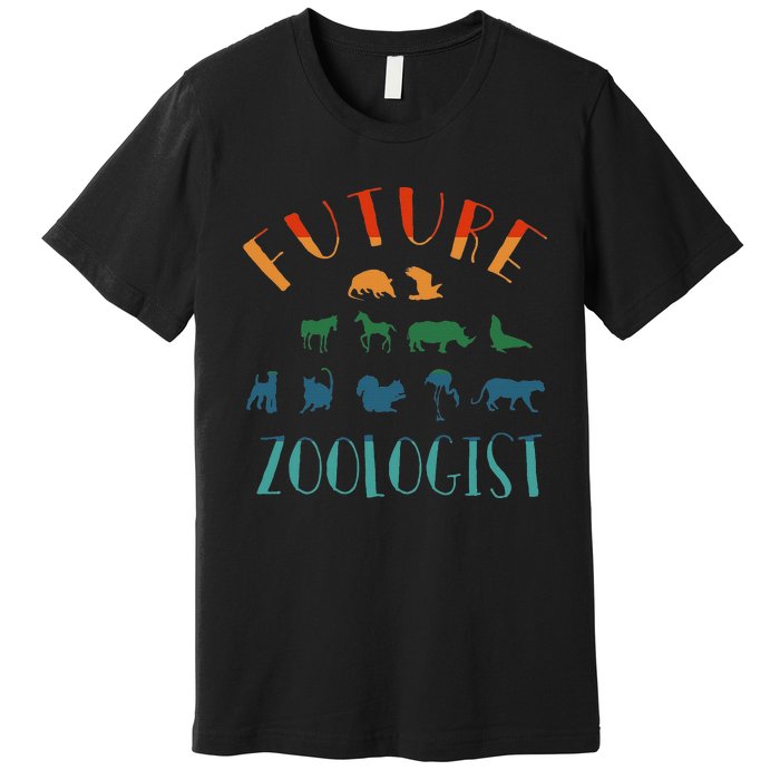 Future Zoologist Designs Zookeeper Costume Premium T-Shirt