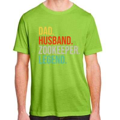 Funny Zookeeper Dad Husband Zoo Animal Keeper Father´s Day Adult ChromaSoft Performance T-Shirt