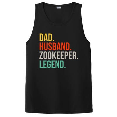 Funny Zookeeper Dad Husband Zoo Animal Keeper Father´s Day PosiCharge Competitor Tank