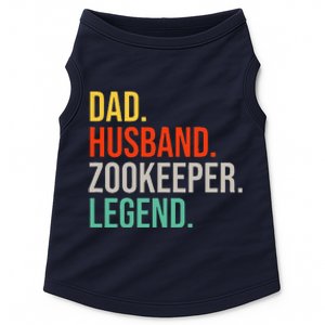 Funny Zookeeper Dad Husband Zoo Animal Keeper Father´s Day Doggie Tank