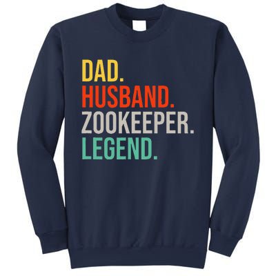 Funny Zookeeper Dad Husband Zoo Animal Keeper Father´s Day Sweatshirt