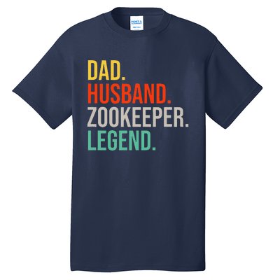 Funny Zookeeper Dad Husband Zoo Animal Keeper Father´s Day Tall T-Shirt