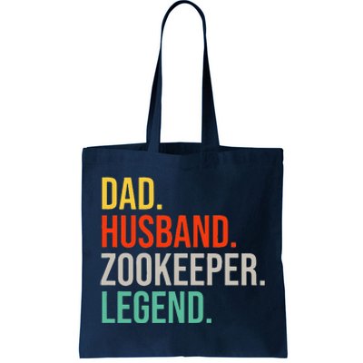 Funny Zookeeper Dad Husband Zoo Animal Keeper Father´s Day Tote Bag