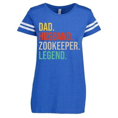 Funny Zookeeper Dad Husband Zoo Animal Keeper Father´s Day Enza Ladies Jersey Football T-Shirt