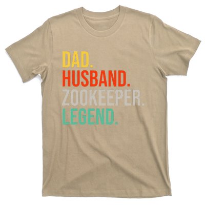 Funny Zookeeper Dad Husband Zoo Animal Keeper Father´s Day T-Shirt