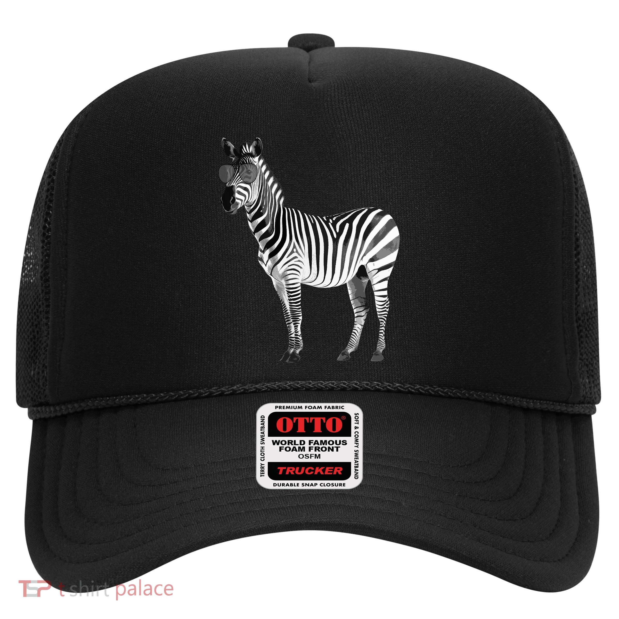 Funny Zebra Design For Animal Zebra Lover Trucker Hat