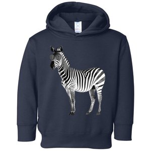 Funny Zebra Design For Animal Zebra Lover Toddler Hoodie