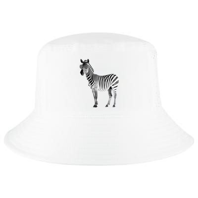 Funny Zebra Design For Animal Zebra Lover Cool Comfort Performance Bucket Hat
