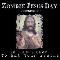 Funny Zombie Jesus Day He Has Risen Sarcastic Easter Impact Tech Backpack