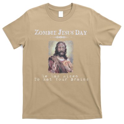 Funny Zombie Jesus Day He Has Risen Sarcastic Easter T-Shirt