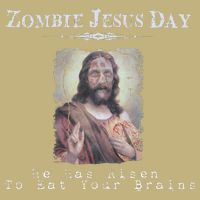 Funny Zombie Jesus Day He Has Risen Sarcastic Easter Button