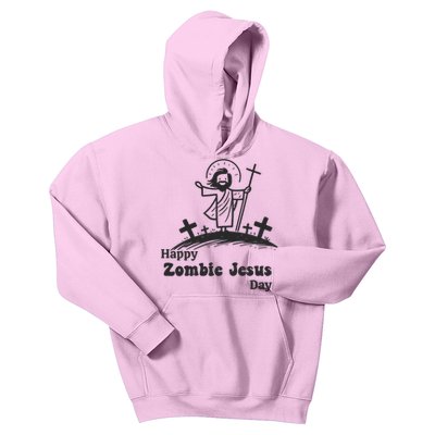 Funny Zombie Jesus Kids Hoodie