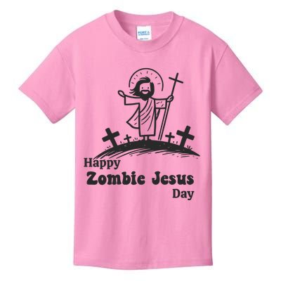 Funny Zombie Jesus Kids T-Shirt