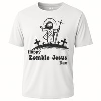 Funny Zombie Jesus Cooling Performance Crew T-Shirt