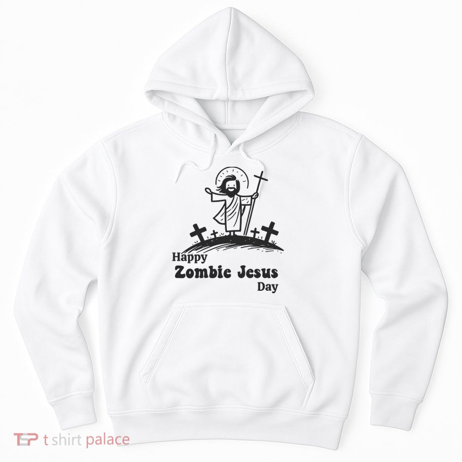 Funny Zombie Jesus Hoodie