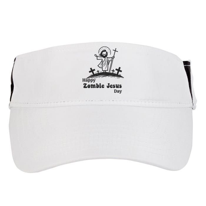 Funny Zombie Jesus Adult Drive Performance Visor