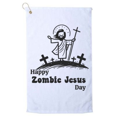 Funny Zombie Jesus Golf Towel