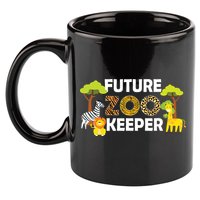 Future Zoo Keeper Safari Trip Zoo Keeper Adventure Wildlife 11oz C Handle Ceramic Mug