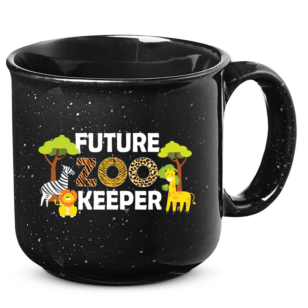 Future Zoo Keeper Safari Trip Zoo Keeper Adventure Wildlife 15oz Campfire Ceramic Mug