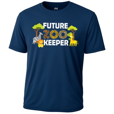 Future Zoo Keeper Safari Trip Zoo Keeper Adventure Wildlife Performance Shirt