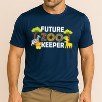Future Zoo Keeper Safari Trip Zoo Keeper Adventure Wildlife Cooling Performance Crew T-Shirt