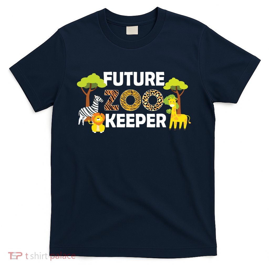 Future Zoo Keeper Safari Trip Zoo Keeper Adventure Wildlife T-Shirt