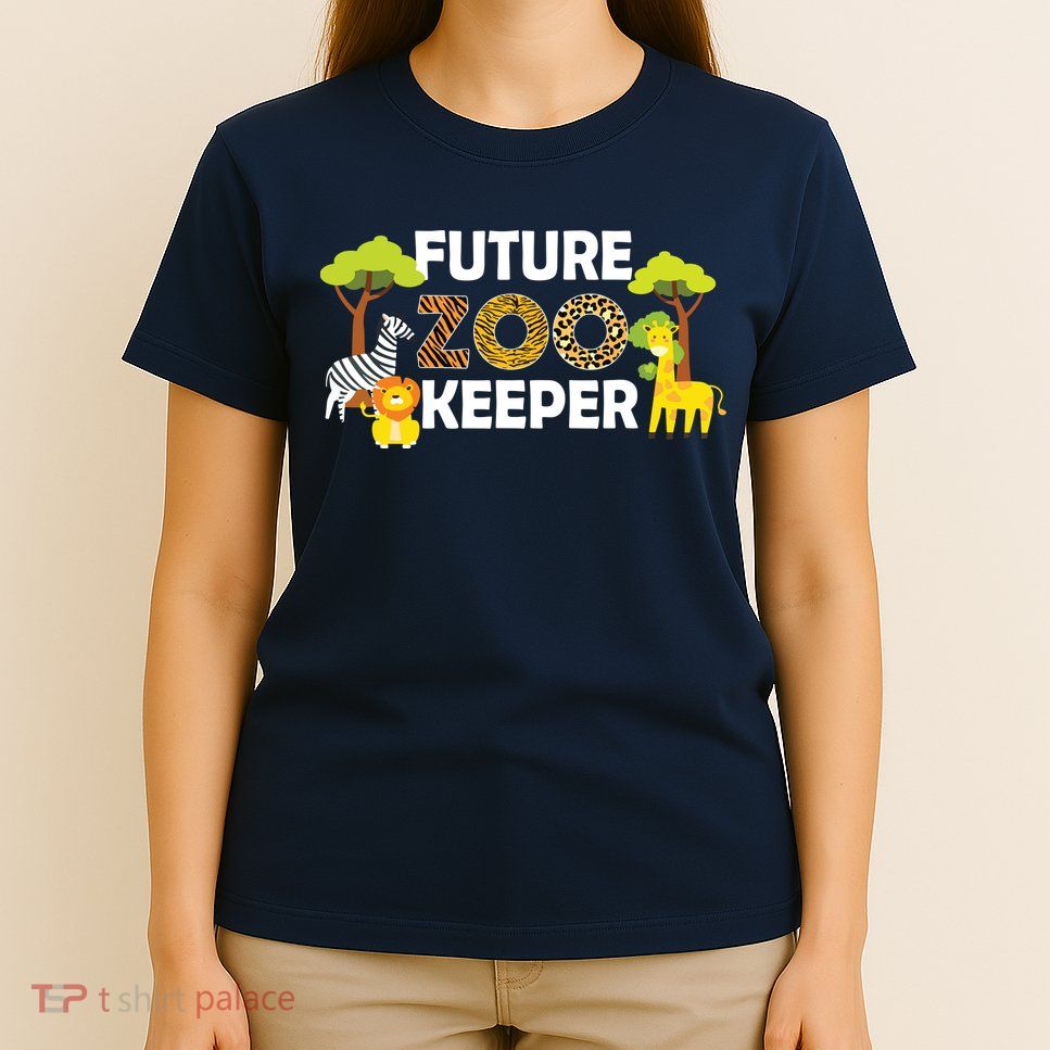 Future Zoo Keeper Safari Trip Zoo Keeper Adventure Wildlife T-Shirt