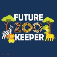Future Zoo Keeper Safari Trip Zoo Keeper Adventure Wildlife Flatbill Hat