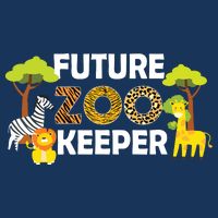 Future Zoo Keeper Safari Trip Zoo Keeper Adventure Wildlife 16 in Basic Backpack