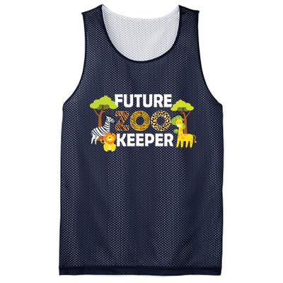 Future Zoo Keeper Safari Trip Zoo Keeper Adventure Wildlife Mesh Reversible Basketball Jersey Tank