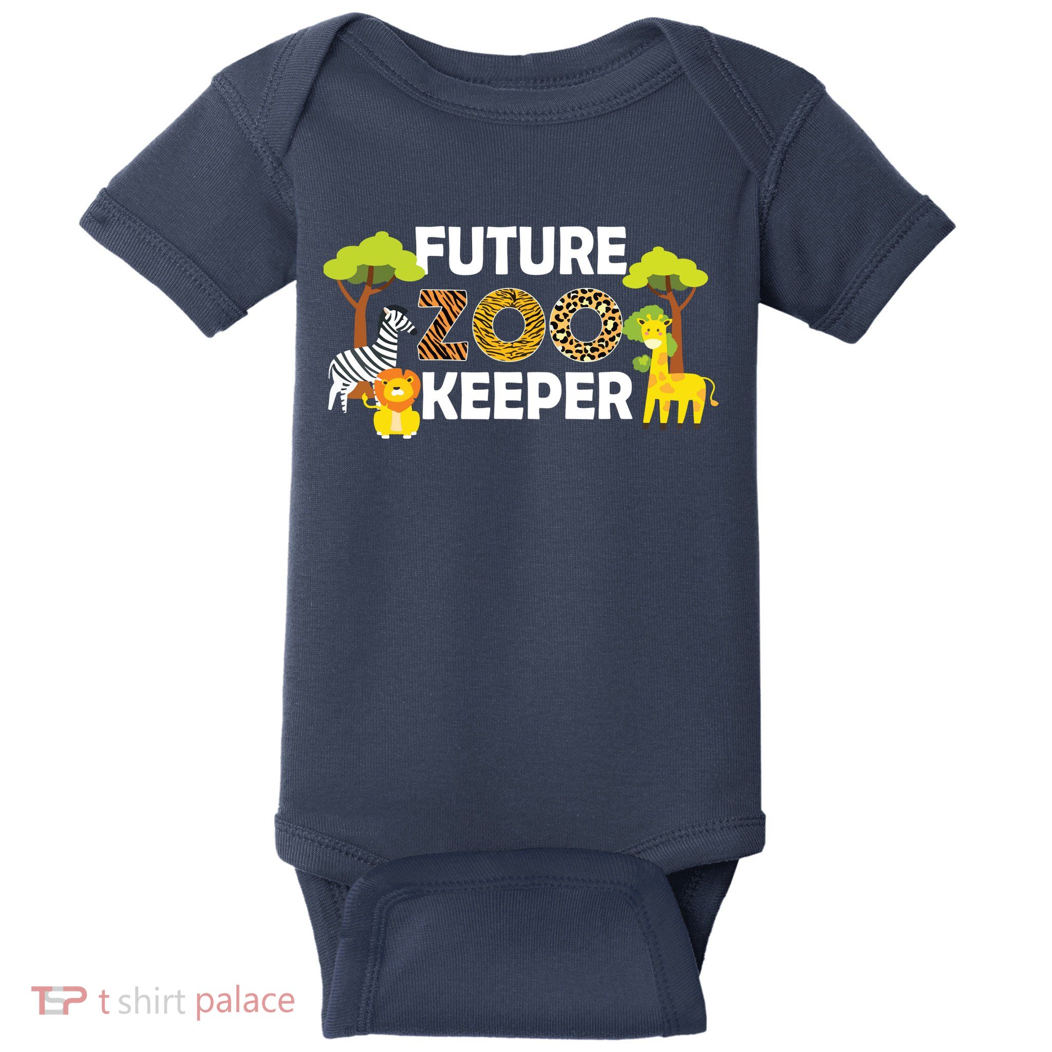 Future Zoo Keeper Safari Trip Zoo Keeper Adventure Wildlife Baby Bodysuit