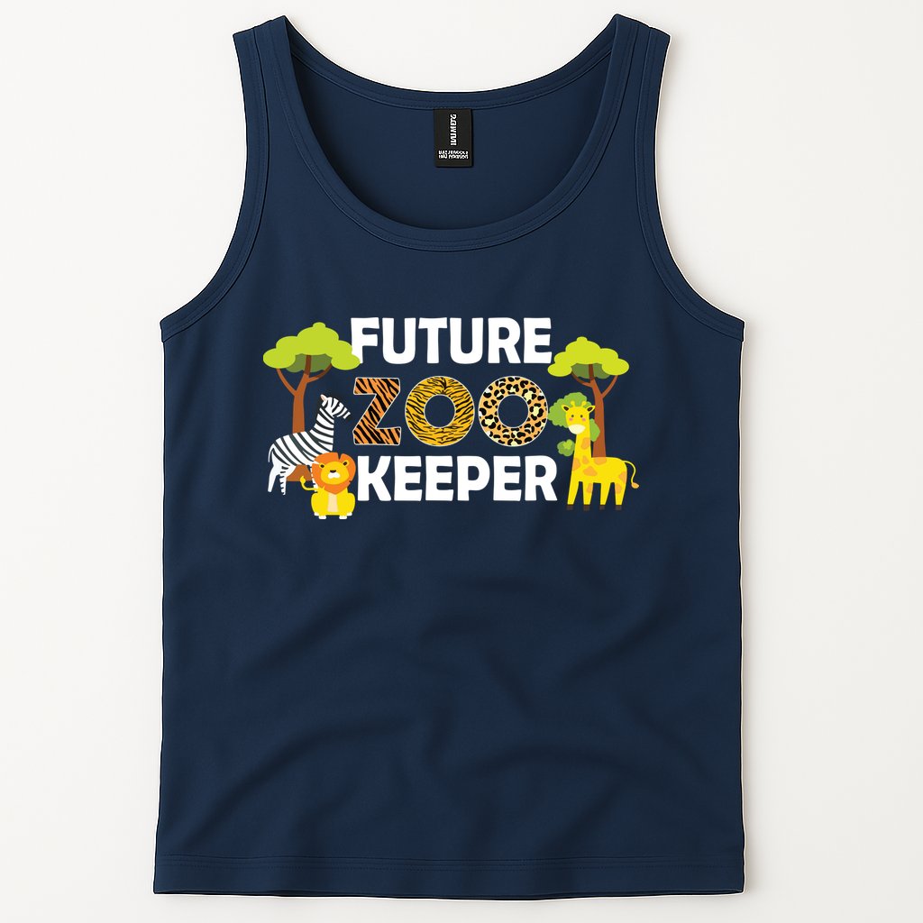 Future Zoo Keeper Safari Trip Zoo Keeper Adventure Wildlife Tank Top