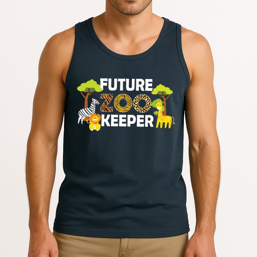 Future Zoo Keeper Safari Trip Zoo Keeper Adventure Wildlife Tank Top