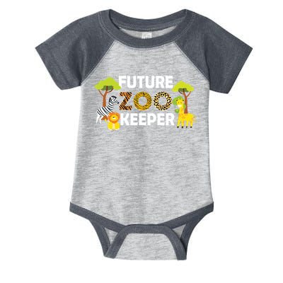 Future Zoo Keeper Safari Trip Zoo Keeper Adventure Wildlife Infant Baby Jersey Bodysuit