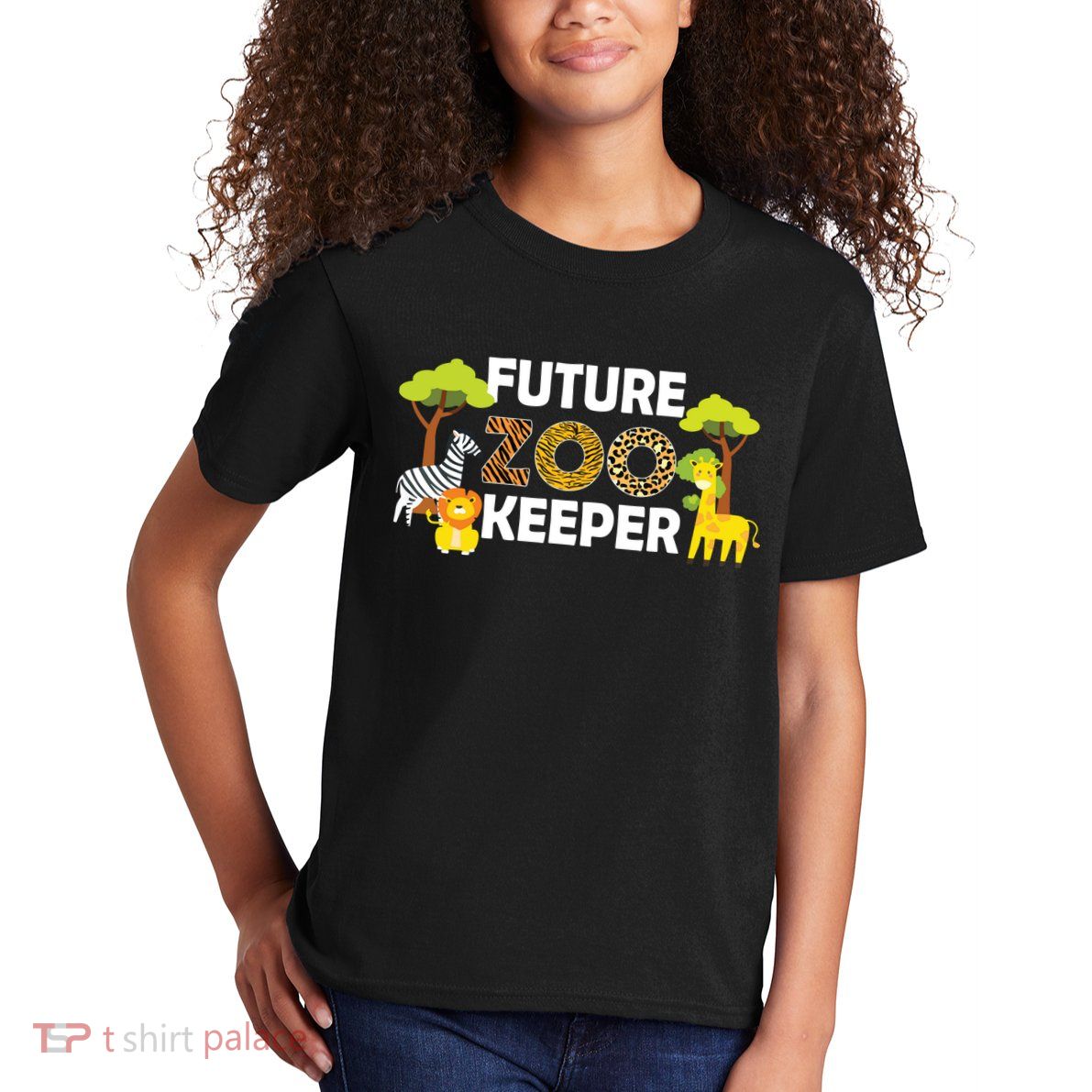 Future Zoo Keeper Safari Trip Zoo Keeper Adventure Wildlife Kids T-Shirt