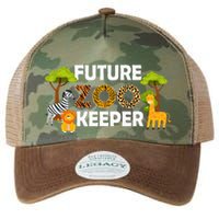 Future Zoo Keeper Safari Trip Zoo Keeper Adventure Wildlife Legacy Tie Dye Trucker Hat