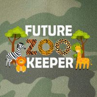 Future Zoo Keeper Safari Trip Zoo Keeper Adventure Wildlife Legacy Tie Dye Trucker Hat