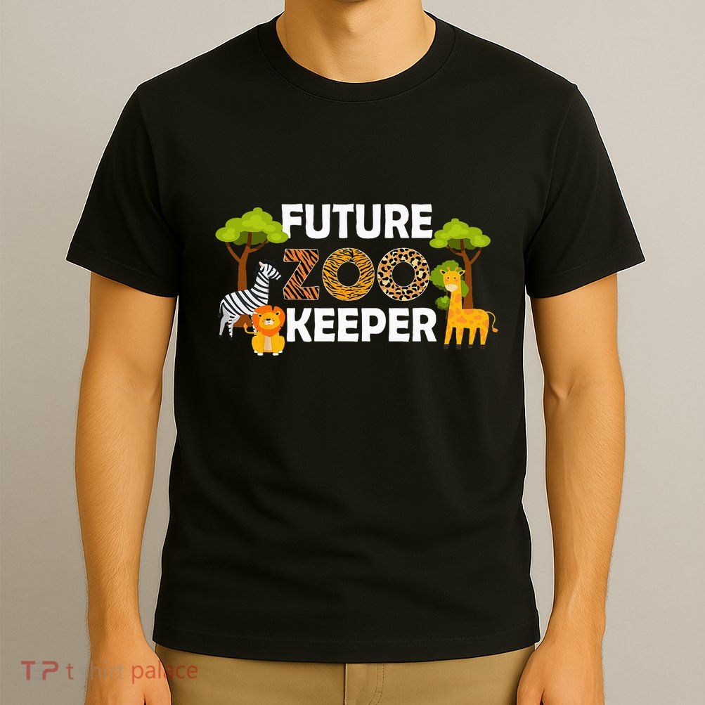 Future Zoo Keeper Safari Trip Zoo Keeper Adventure Wildlife T-Shirt