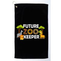 Future Zoo Keeper Safari Trip Zoo Keeper Adventure Wildlife Golf Towel