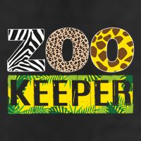 Funny Zoo Keeper Apparel Gifts 7 Panel Mesh Trucker Snapback Hat